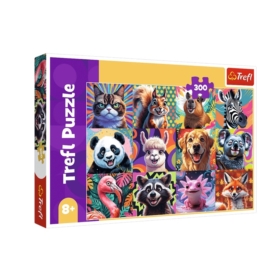 Puzzle 300 Zabawna wieś 23030