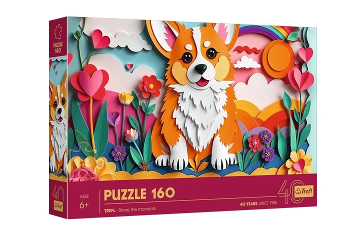 Puzzle 160 Paper Art: Piesek 40050
