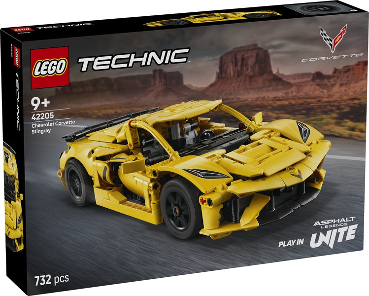 LEGO(R) TECHNIC 42205 Chevrolet Corvette Stingray