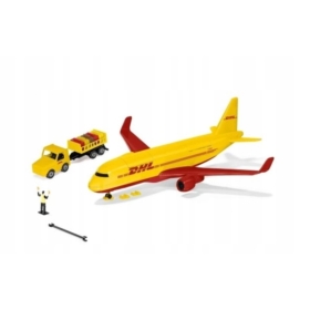 Siku World - Samolot transportowy DHL z akcesoriam