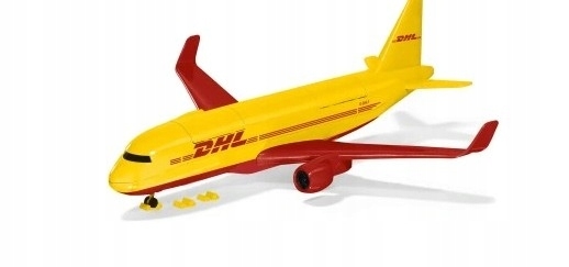 Siku World - Samolot transportowy DHL z akcesoriam