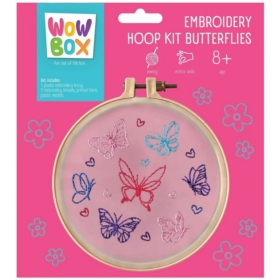 Wow Box. Zestaw do haftowania Motylki