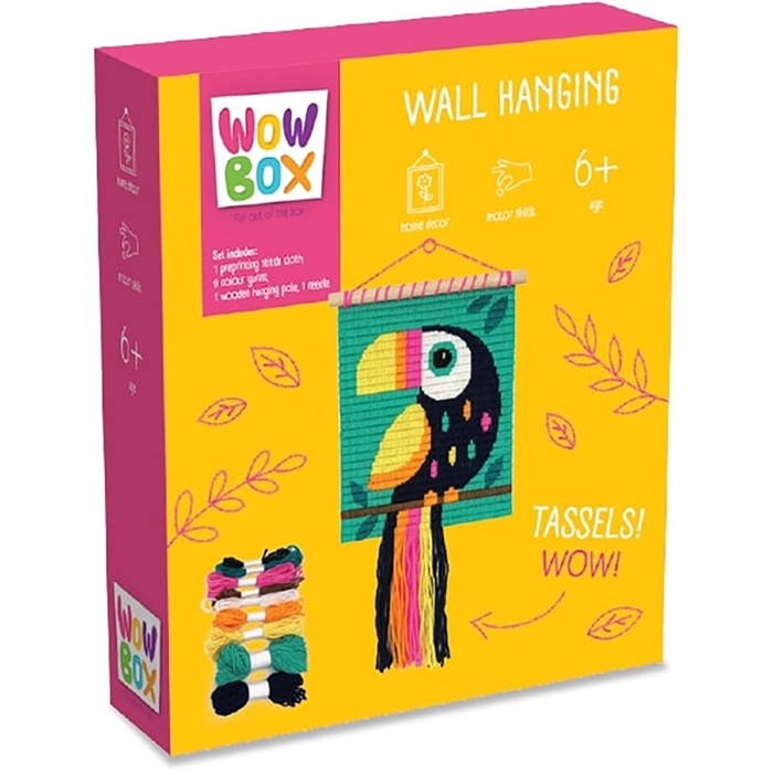 Wow Box. Zestaw makrama Tukan