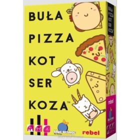 Buła, Pizza, Kot, Ser, Koza REBEL