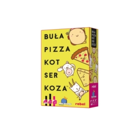 Buła, Pizza, Kot, Ser, Koza REBEL