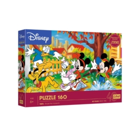 PUZZLE 160 40lecie Trefl-Zabawa w kałużach 40055