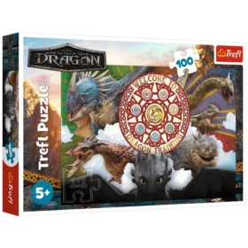 PUZZLE 100 Smoki w akcji Dragon 16524