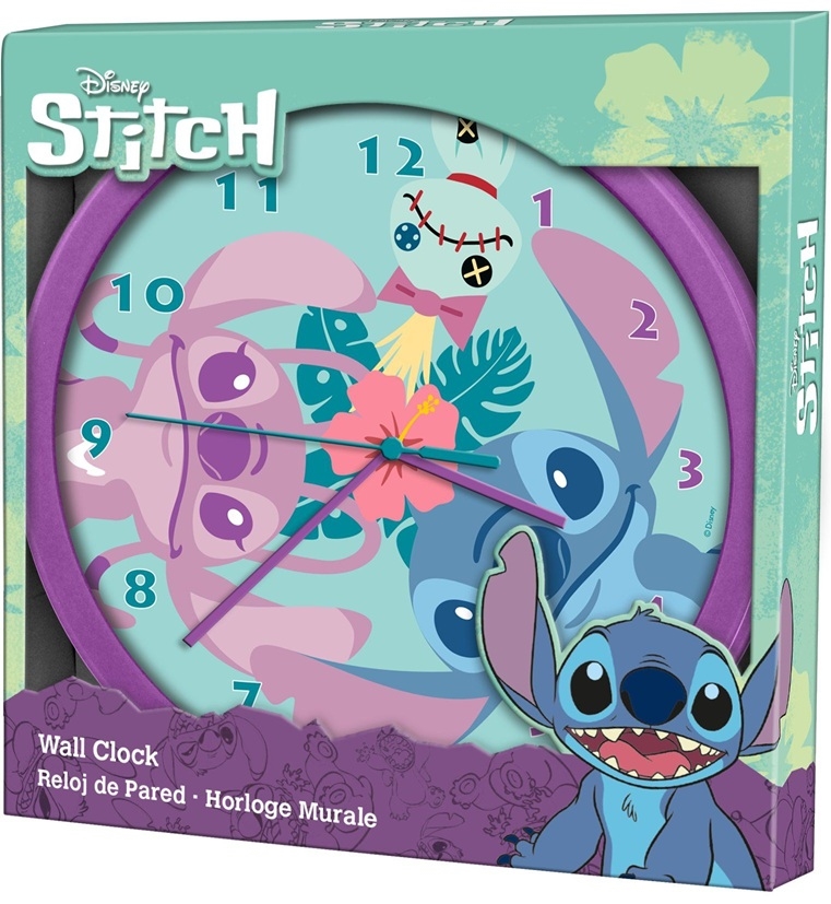 Stitch zegar ścienny LAS3098 92087