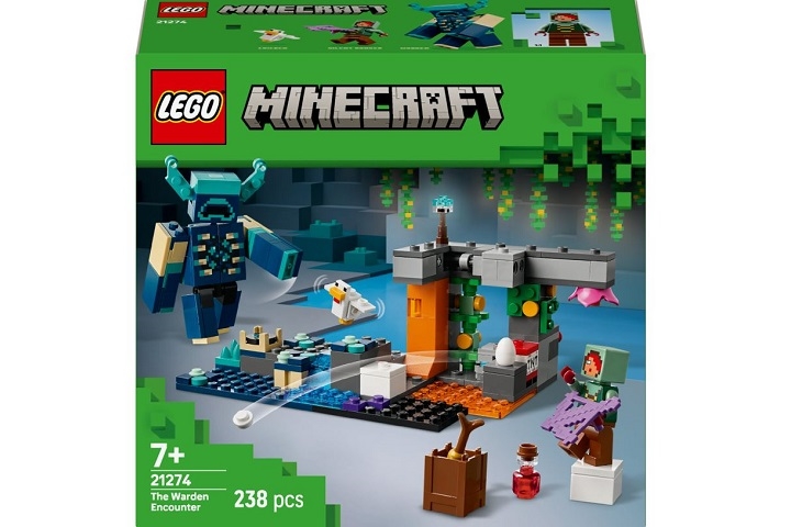LEGO MINECRAFT Spotkanie ze strażnikiem 21274