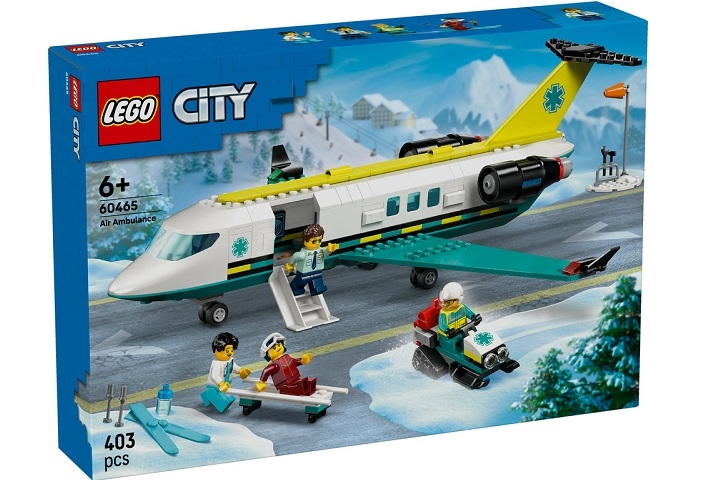 LEGO CITY Samolot pogotowia ratunkowego 60465