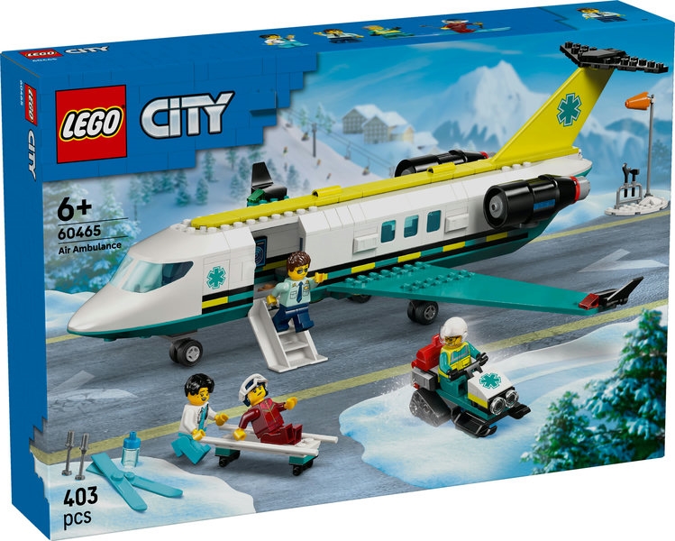 LEGO CITY Samolot pogotowia ratunkowego 60465