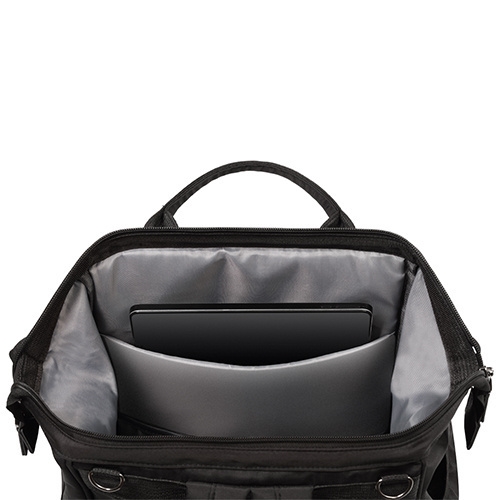 1649/01 BACKPACK FOR MOTHER MODERN STYLE BLACK