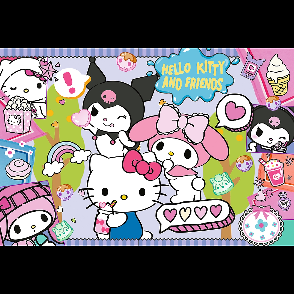 PUZZLE 300 Szalone trio? / Hello Kitty 23039