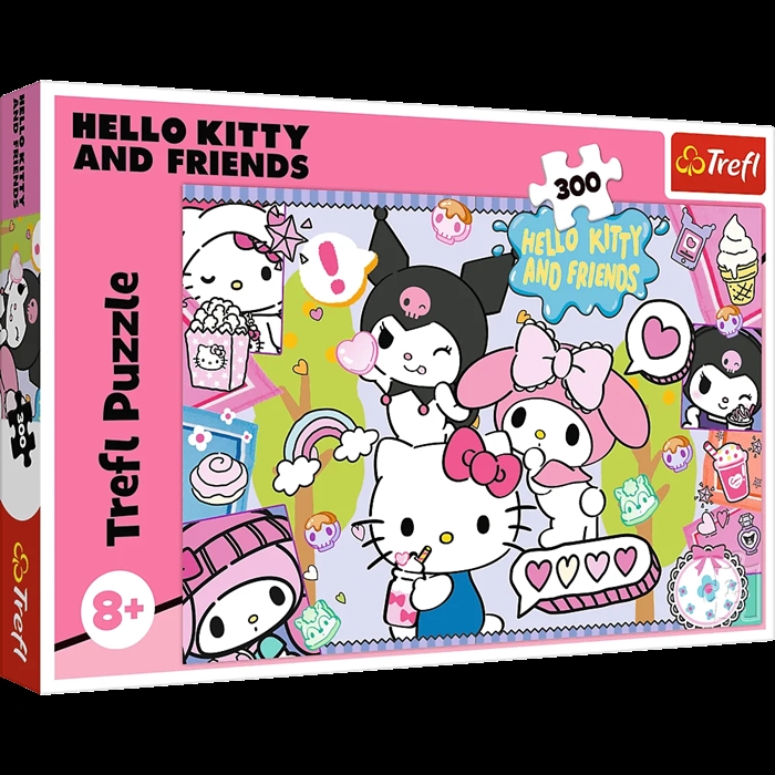PUZZLE 300 Szalone trio? / Hello Kitty 23039