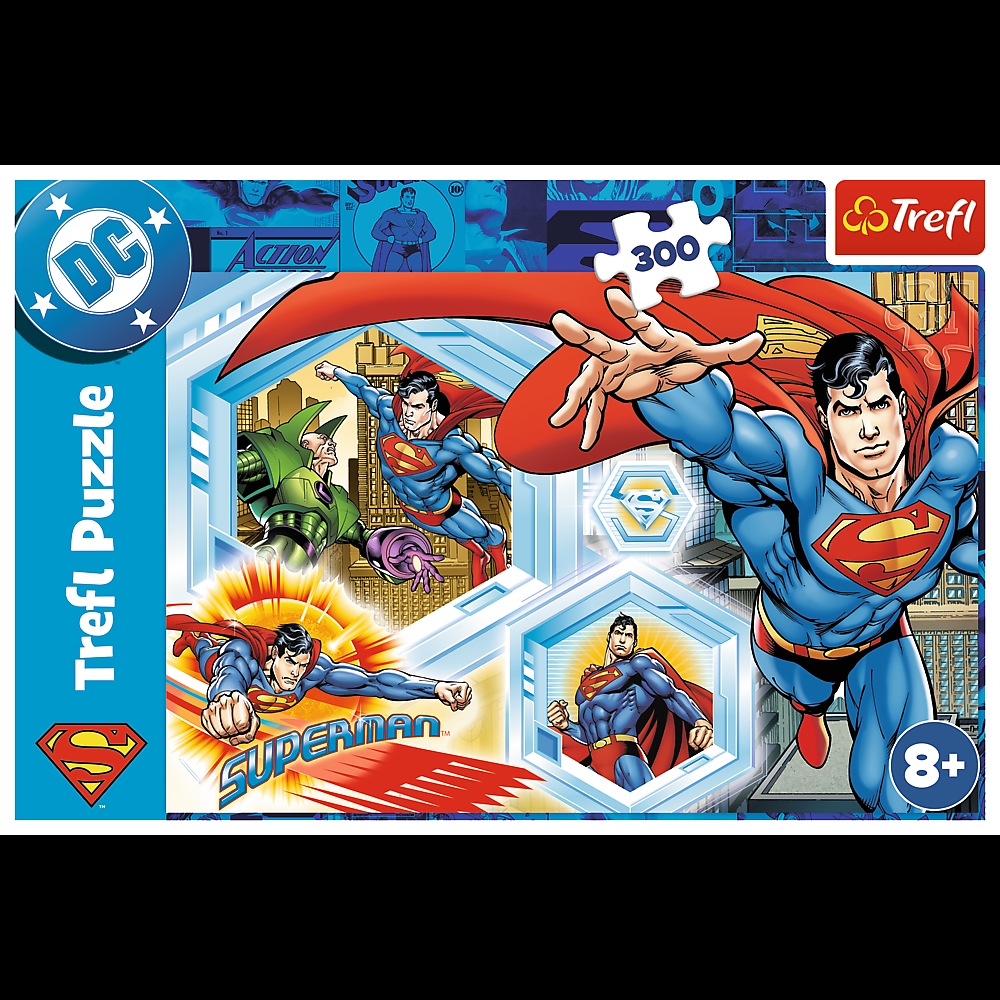 Puzzle 300 Niezniszczalny Superman 23032