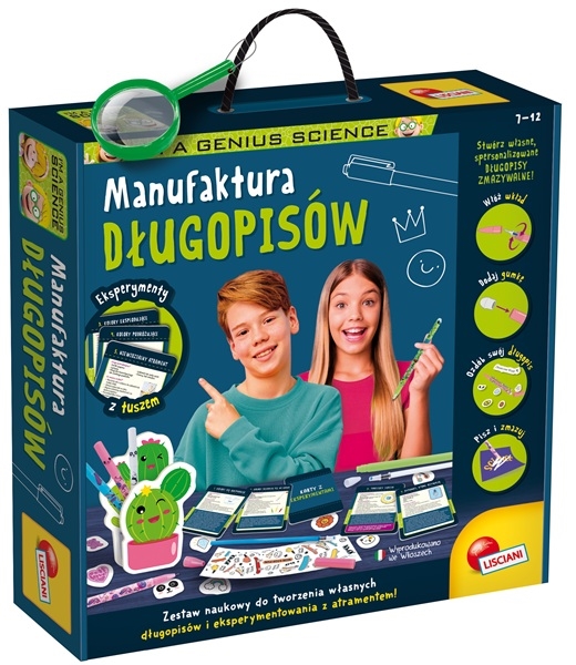 Lisciani I_m a genius Manufaktura długopisów 12951