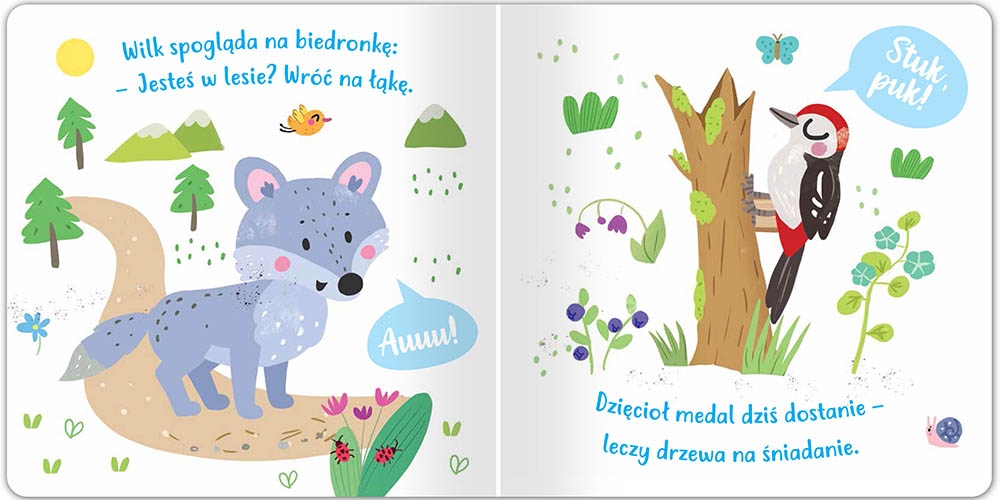 Posłuchaj zwierząt! W lesie