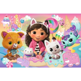 PUZZLE 24 Maxi Koci świat Gabby Universal 14381