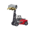 BRUDER wózek widłowy Linde HT160+paleta+kosz 02513