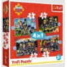 Puzzle 4w1 Przygody strażaka Sama 34632