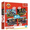 Puzzle 4w1 Przygody strażaka Sama 34632
