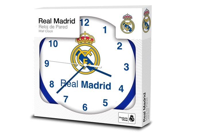 Real Madryt zegar ścienny 25cm RM00001 89209