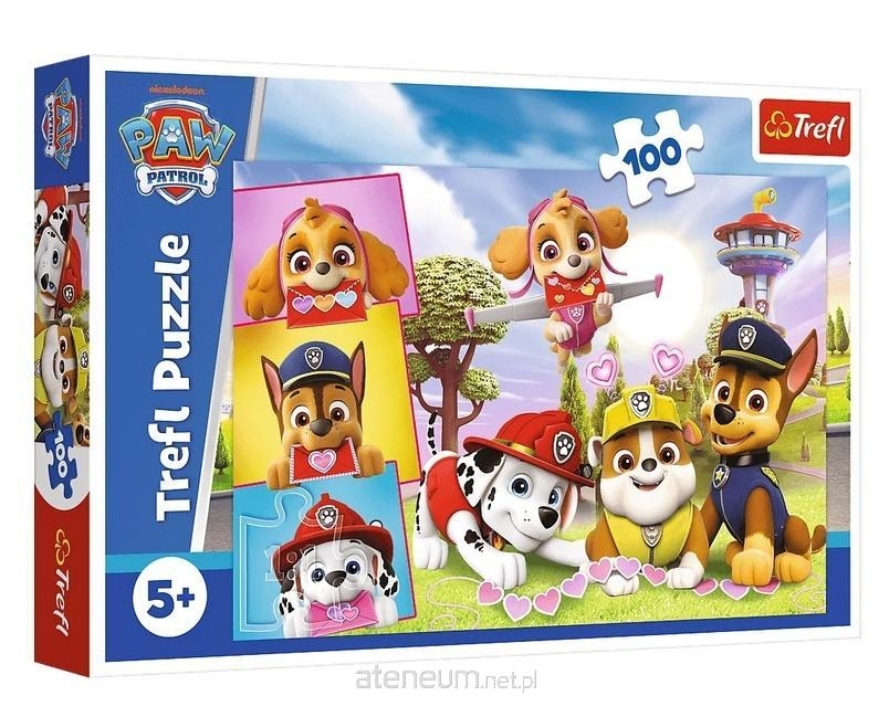 Puzzle 100 Dziewczyny Psi Patrol 16520