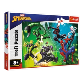 Puzzle 300 W pajęczej sieci Spiderman 23036