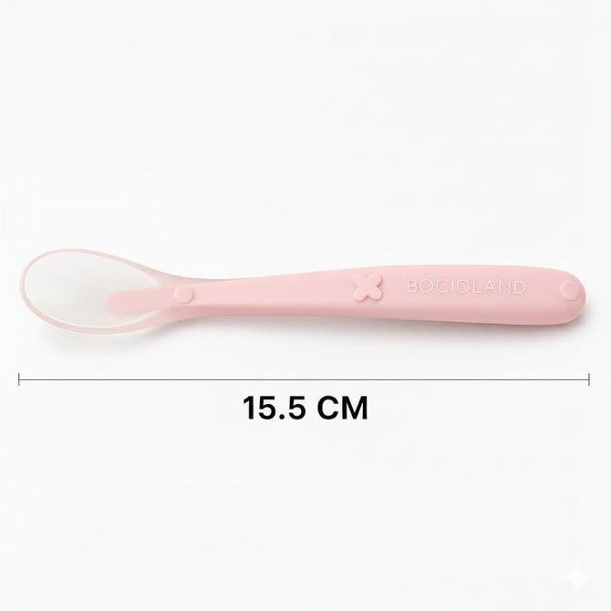 2315 ŁYŻECZKA SILIKONOWA RÓŻOWA BL231