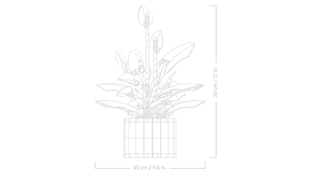 LEGO BOTANICALS 11504 SKRZYDŁOKWIAT