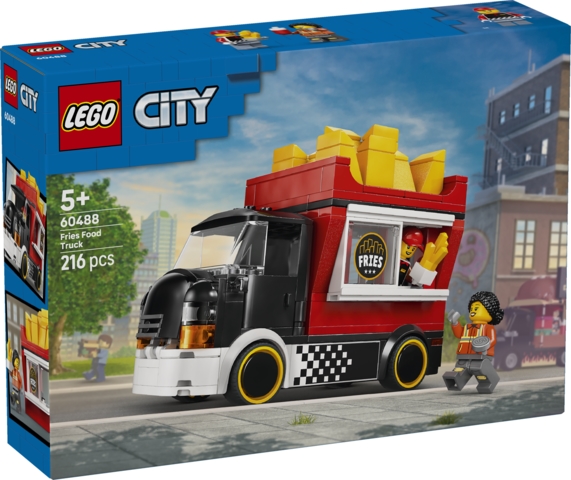 LEGO CITY 60488 FOOD TRUCK Z FRYTKAMI