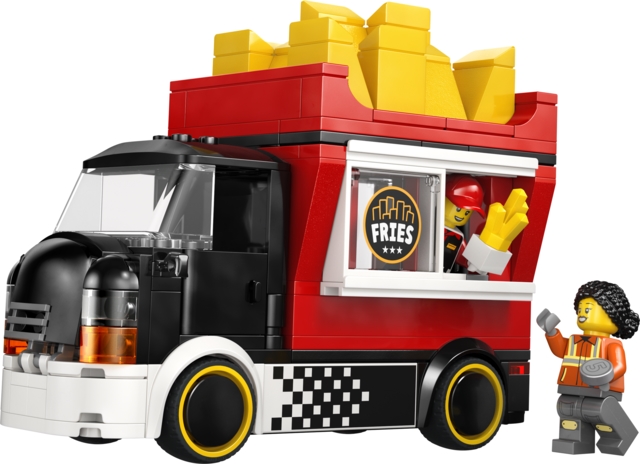 LEGO CITY 60488 FOOD TRUCK Z FRYTKAMI
