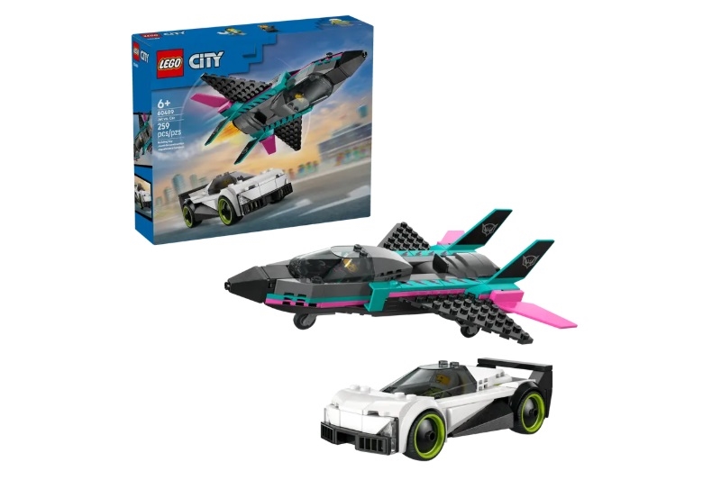 LEGO CITY 60489 ODRZUTOWIEC KONTRA SAMOCHÓD