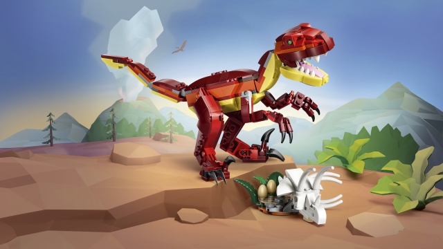LEGO CREATOR 31379 GROŹNY DINOZAUR
