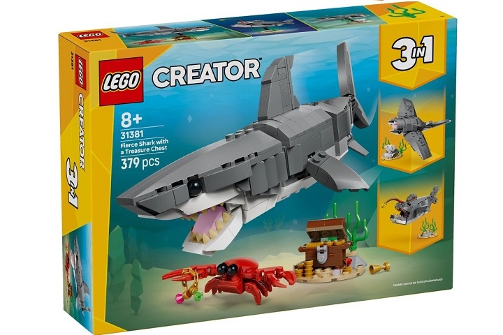 LEGO CREATOR 31381 GROŹNY REKIN I SKRZYNIA