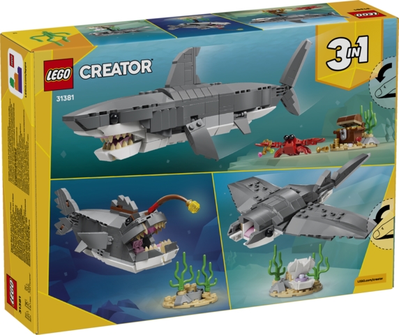 LEGO CREATOR 31381 GROŹNY REKIN I SKRZYNIA