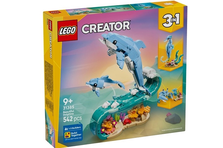 LEGO CREATOR 31385 PIĘKNY DELFIN