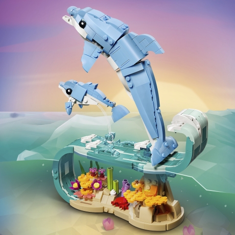 LEGO CREATOR 31385 PIĘKNY DELFIN