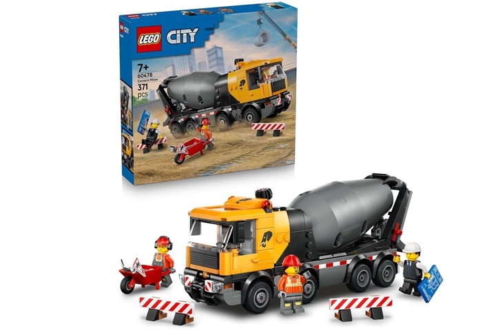LEGO CITY 60478 BETONIARKA