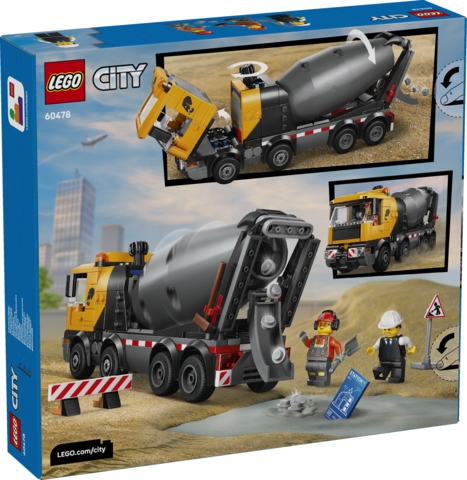 LEGO CITY 60478 BETONIARKA