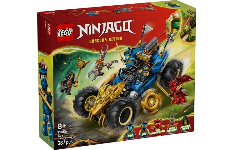 LEGO NINJAGO 71856 WIELOFUNKCYJNY SAMOCHÓD JAYA