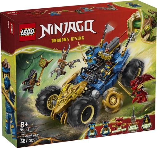 LEGO NINJAGO 71856 WIELOFUNKCYJNY SAMOCHÓD JAYA