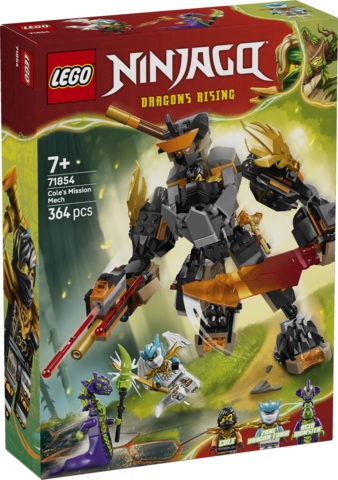 LEGO NINJAGO 71854 MECH SPECJALNY COLEA ZANE