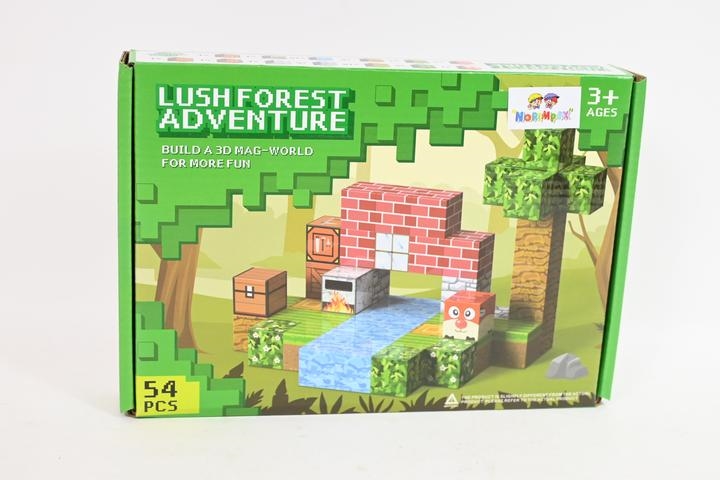 Klocki magnetyczne Lush forest adventure