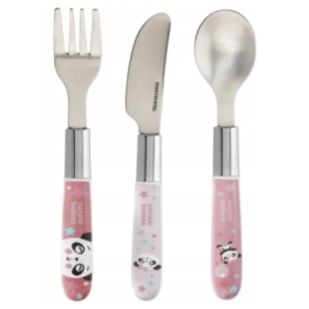 CANPOL SZTUCCE 9/477 METALOWE RÓŻOWE