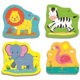 PUZZLE BABY CLASSIC ZWIERZĄTKA NA SAFARI
