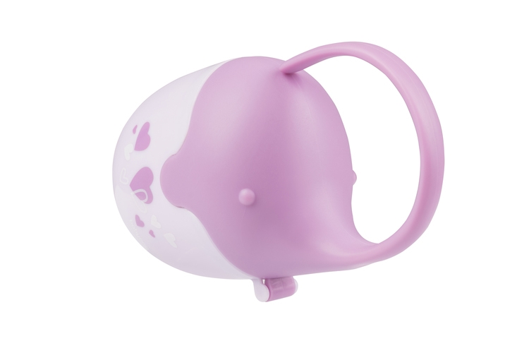 BABYONO POJEMNIK NA SMOCZEK SŁONIK FIOLETOWY529/03