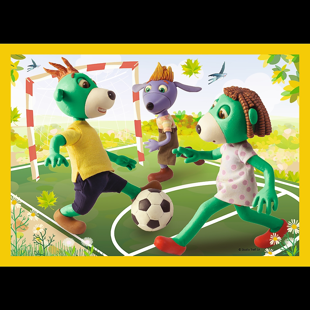 PUZZLE TREFL 4W1 TREFLIKI