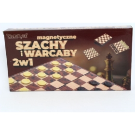 SZACHY WARCABY MAGNETYCZNE