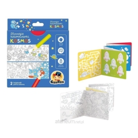 CZUCZU DŁUUUGIE KOLOROWANKI KOSMOS